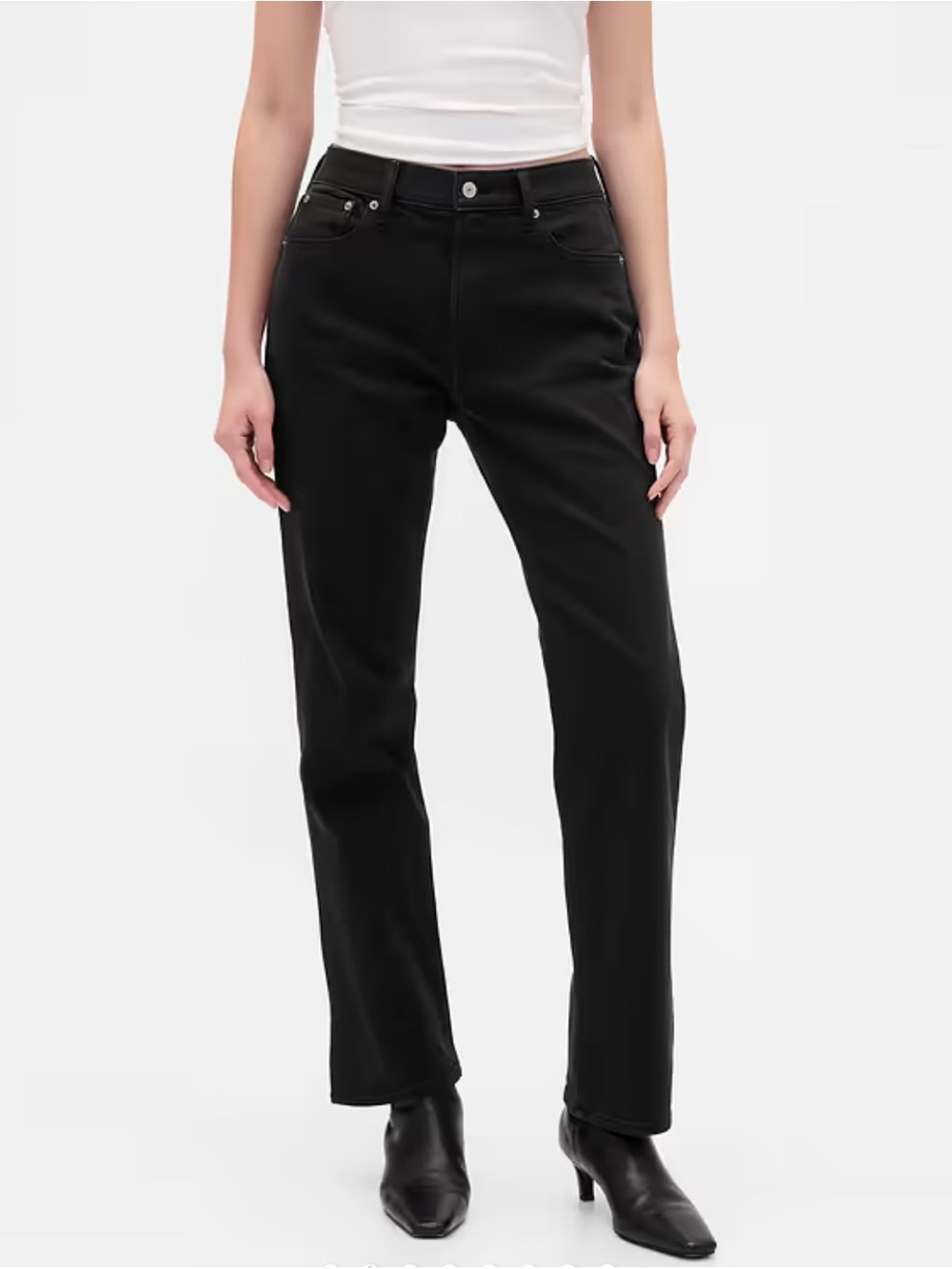 GAP 90’s Straight Jeans Denim | Black | 32